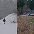 FOTOD: Vaata ja võrdle, kus tuiskas aasta tagasi lund!