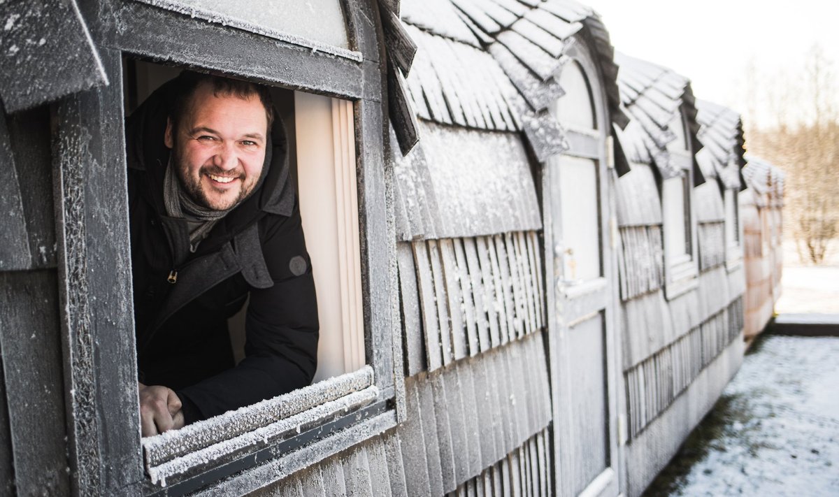 Iglucrafti üks omanik Priit Kallas kinnitab, et nende igluonnid ja -saunad hoiavad ka kõige suurema pakasega väga hästi sooja.