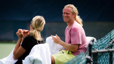 Dmitri Tursunov ja Anett Kontaveit 2021. aasta sügisel