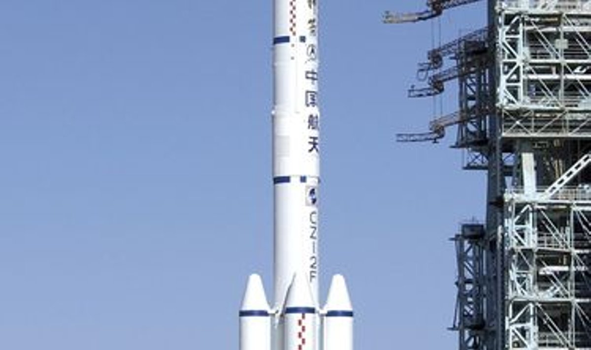 Hiina kosmoserakett Shenzhou VI Gobi kõrbes