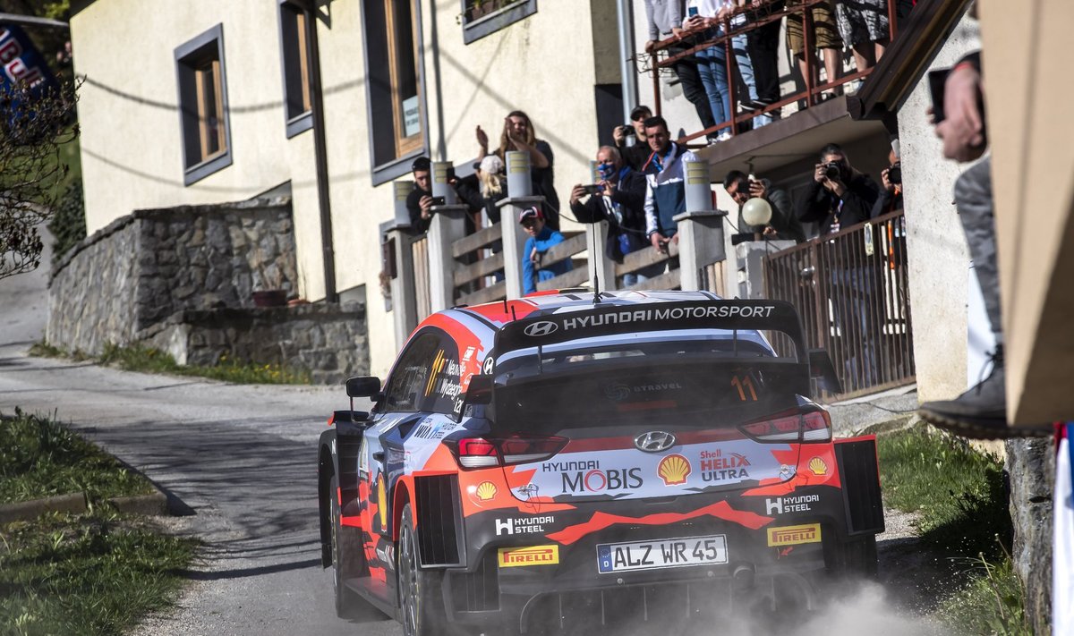 Thierry Neuville Horvaatia rallil