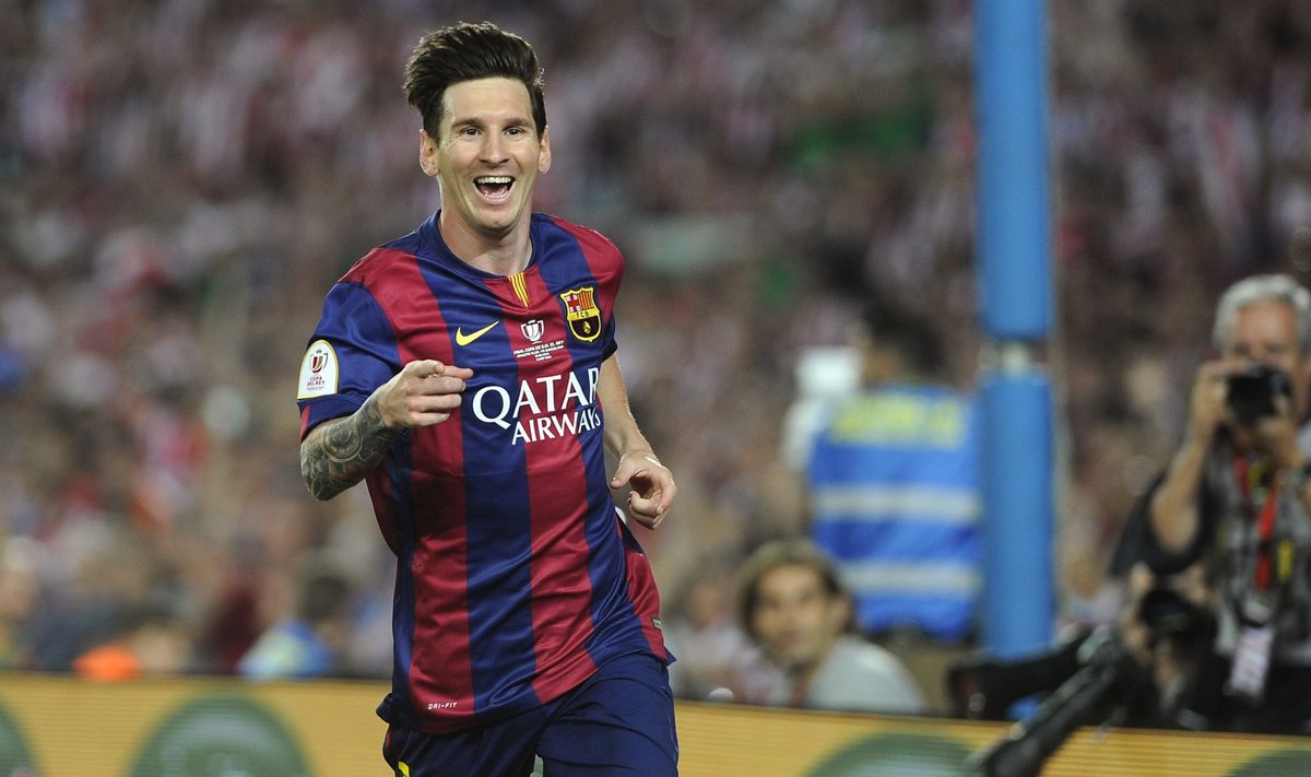 Lionel Messi on Barcelonaga võitnud juba 23 karikat