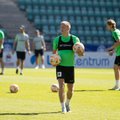 DELFI FOTOD JA VIDEO | Jürgen Henn enne konverentsiliiga korduskohtumist: läheme homme võitma, see on mängijatele piisav motivaator