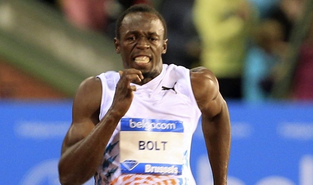 Usain Bolt  Brüsselis
