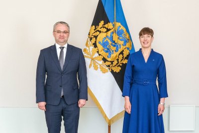 Janar Holm ja Kersti Kaljulaid
