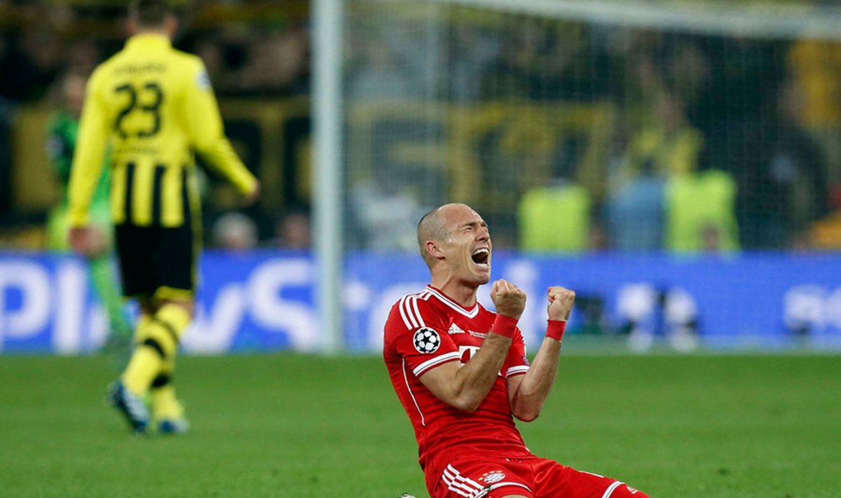 Arjen Robben teab, et õnnetute kaotuste aeg on möödas. Müncheni Bayern on Euroopa parim jalgpalliklubi. 