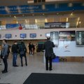 DELFI FOTOD: Udu tekitas Tallinna lennujaamas kaose