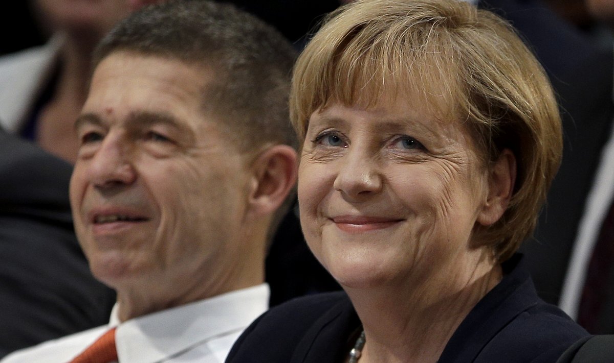 Angela Merkel ja abikaasa Joachim Sauer 
