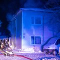 ФОТО | Пожарных вызвали на тушение дымящегося дома