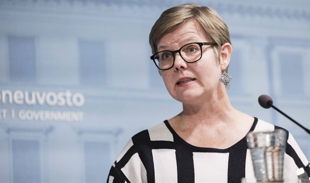 Министр внутренних дел Финляндии Криста Микконен 