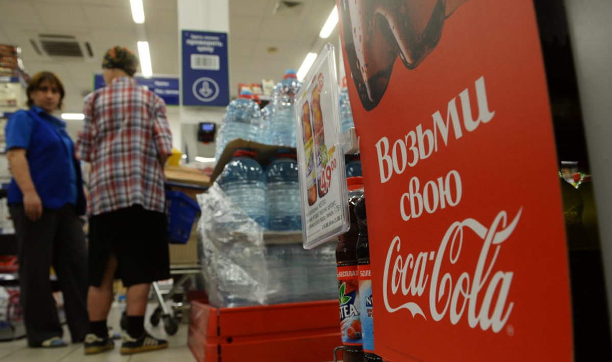 Coca-Cola jääb venemaalastele alles.