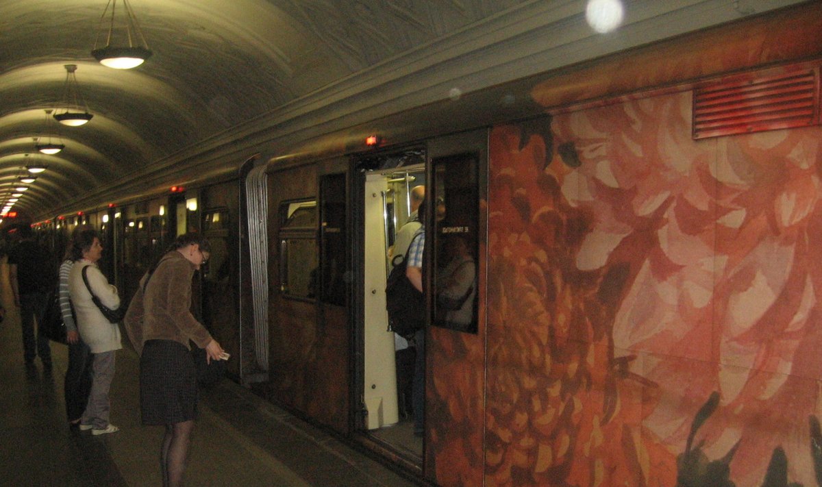 Kunstigalerii Moskva metroos