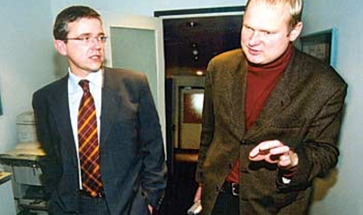 ÄRIMEES JA AJAKIRJANIK: Mikk Jürisson (vasakul) arvab, et riik võiks investeerida eluea pikendamisse. Vallo Kruuser