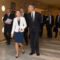 DELFI VIDEO JA FOTOD: Välisminister Pentus-Rosimannus kohtumisel Jens Stoltenbergiga: NATO peab püsima ühtse ja tugevana