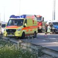 ФОТО | На шоссе Таллинн-Пярну авария, двух человек доставили в больницу