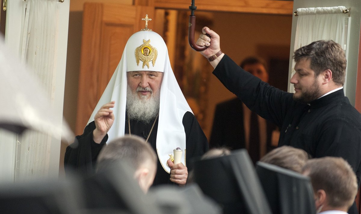 Patriarh Kirill saabus Kuremäele