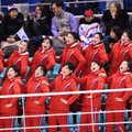 DELFI PYEONGCHANGIS | Põhja-Korea hokifännidest "tantsutüdrukud" - seltskond, kellest ebareaalsemat spordimaailmas olemas ei ole