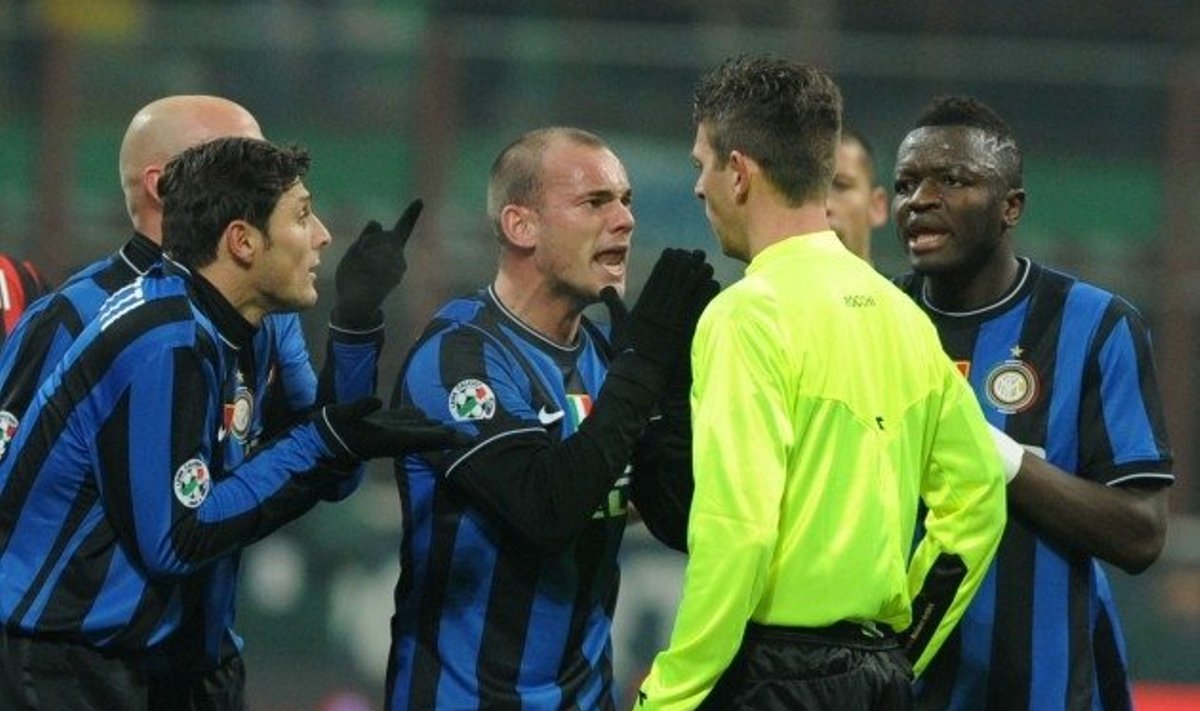 Wesley Sneijder, Milano Inter, jalgpall
