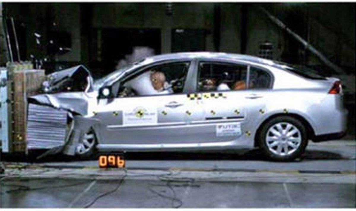 Laupkokkupõrke testid on osa Euro NCAP hindamisprotsessist