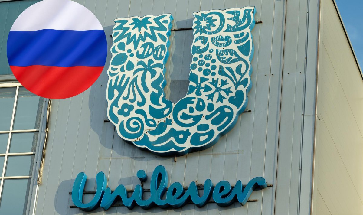 Unilever on üks ettevõtetest, kes tegutseb jätkuvalt Venemaal.