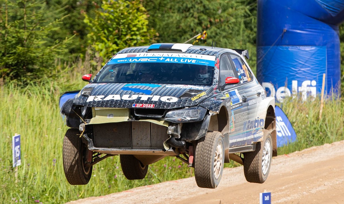 Egon Kaur ja Silver Simm Rally Estonial.