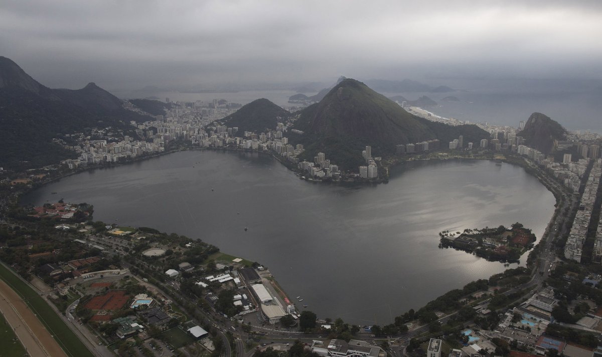 Rodrigo de Freitase laguun Rio de Janeiros. Siin toimuvad mängude sõudevõistlused.