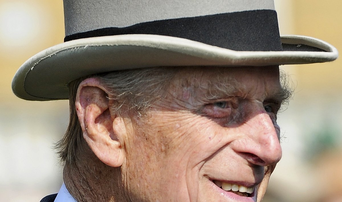 Britain's Prince Philip attends a Garden Party at Buckingham Palace