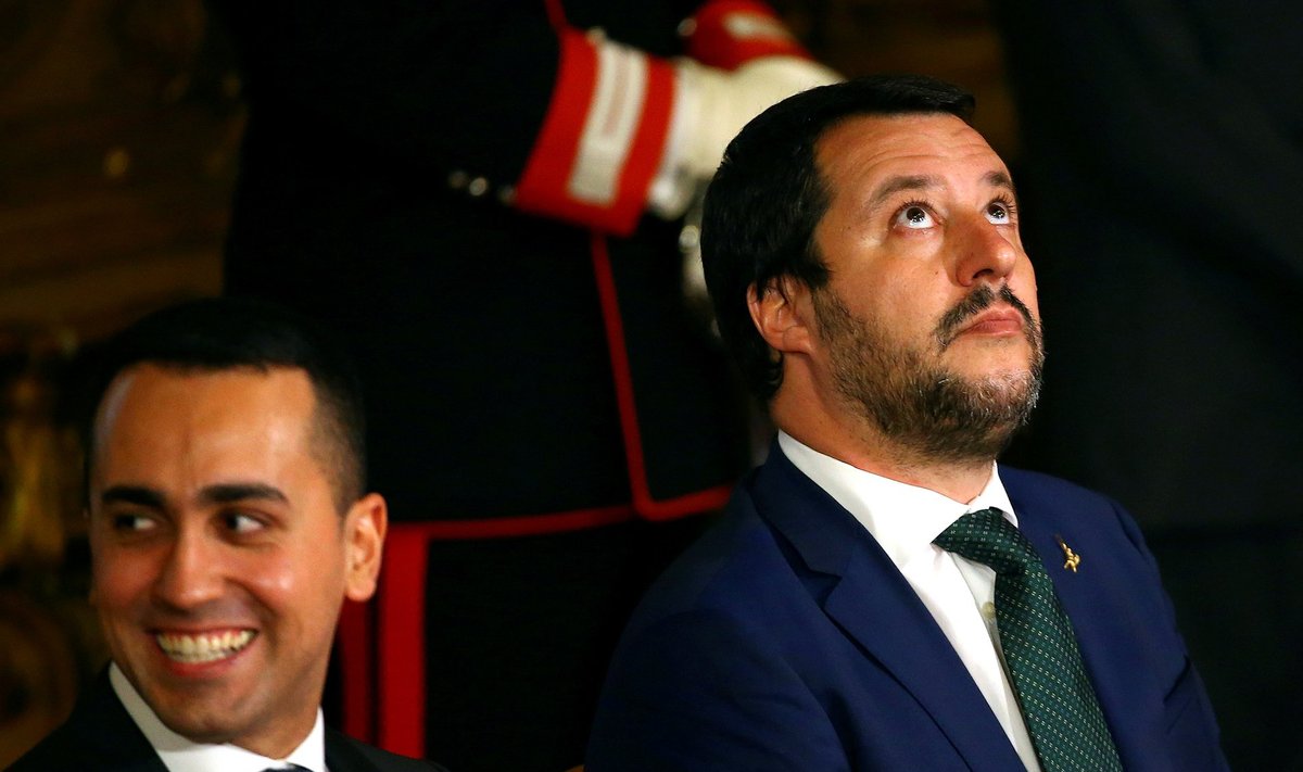 Luigi Di Maio ja Matteo Salvini