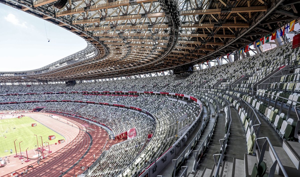 Tokyo olümpiastaadion.