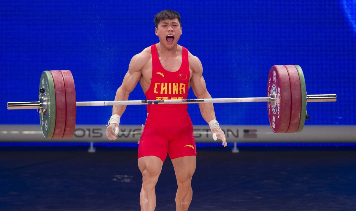 Kehakaalu -62kg maailmameister Lijun Chen