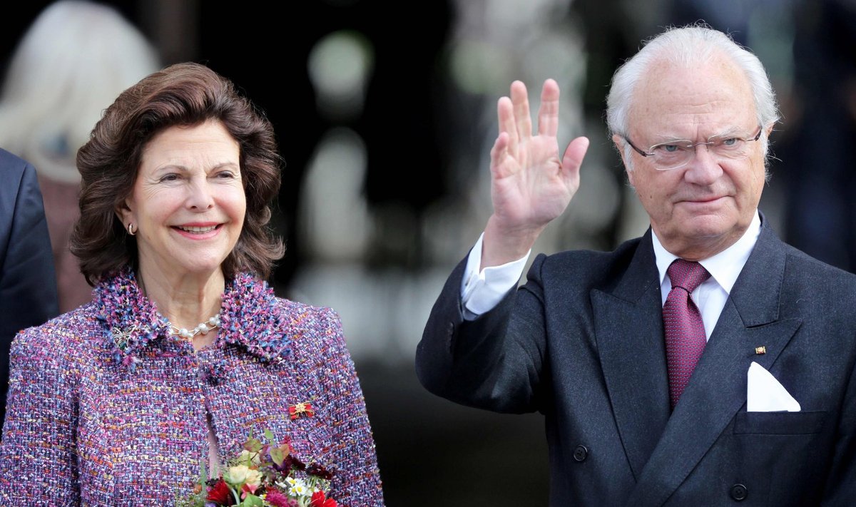 Rootsi kuningal Carl Gustafil ja kuninganna Silvial on peagi juba 10 miljonit alamat.