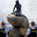 "Расистская рыба": вандалы осквернили памятник Русалочке в Копенгагене