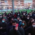 В Испании тысячи человек вышли на улицы в поддержку радикального рэпера