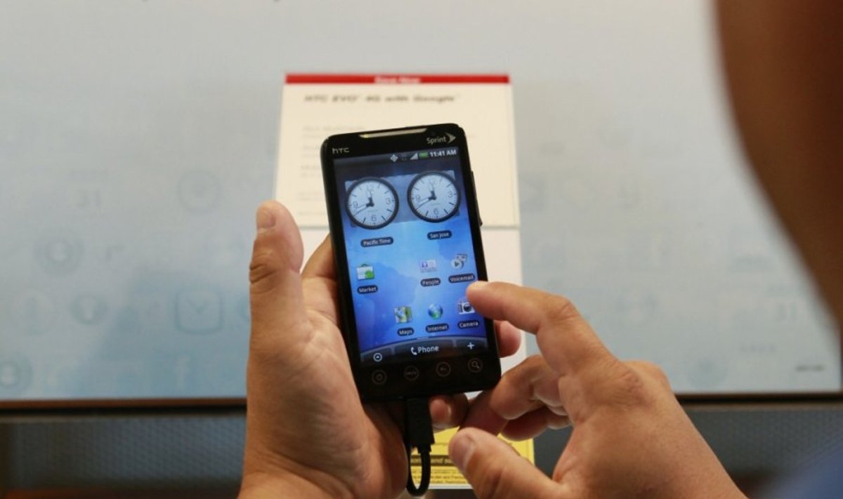 HTC EVO 4G on üks esimesi 4G-telefone