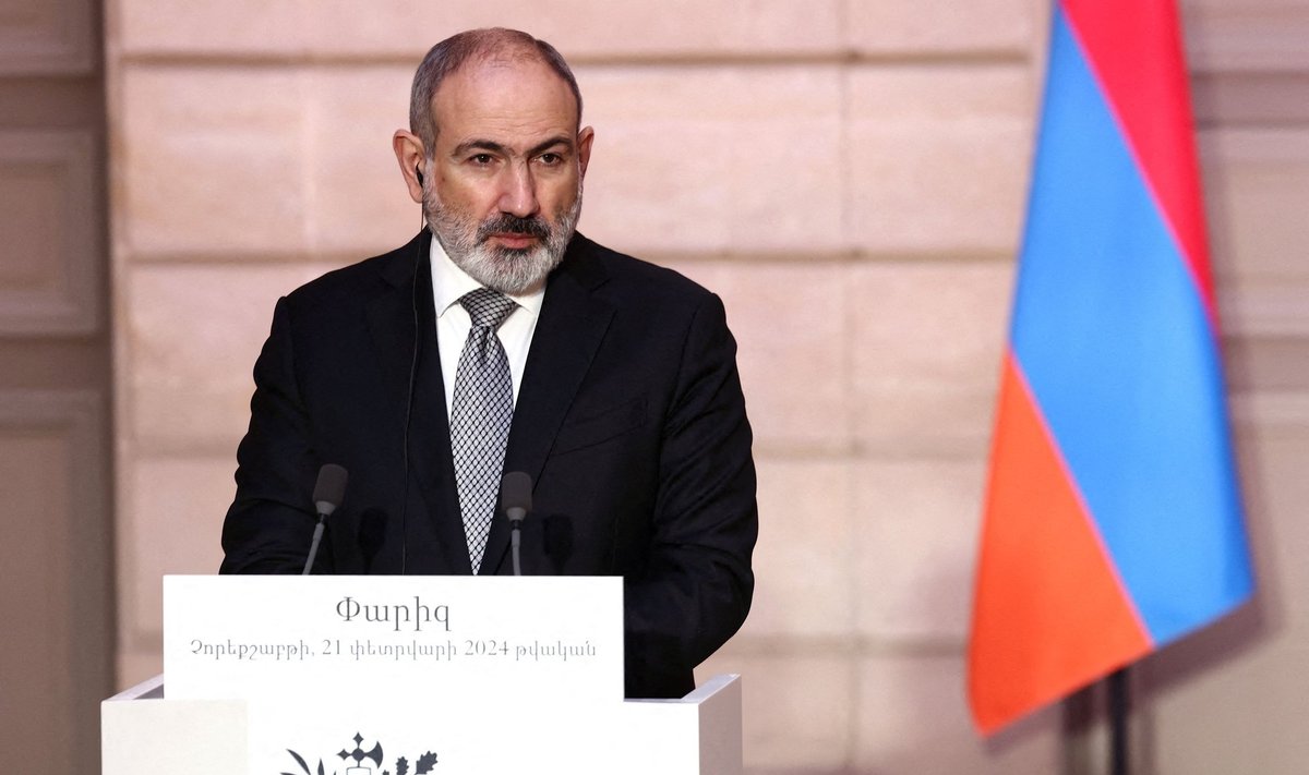 Armeenia peaminister Nikol Pašinjan.