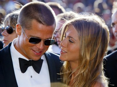Brad Pitt ja Jennifer Aniston aastal 2004