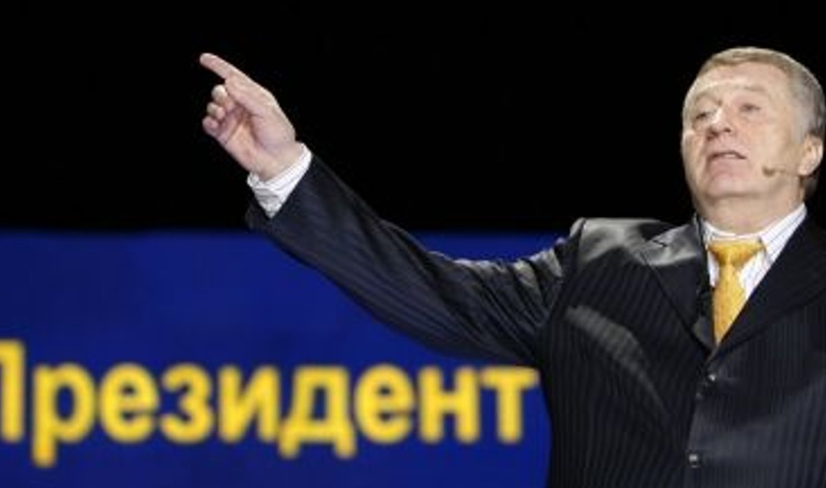 Venemaa Liberaal-Demokraatliku Partei (LDPR) esimehe Vladimir Å½irinovski