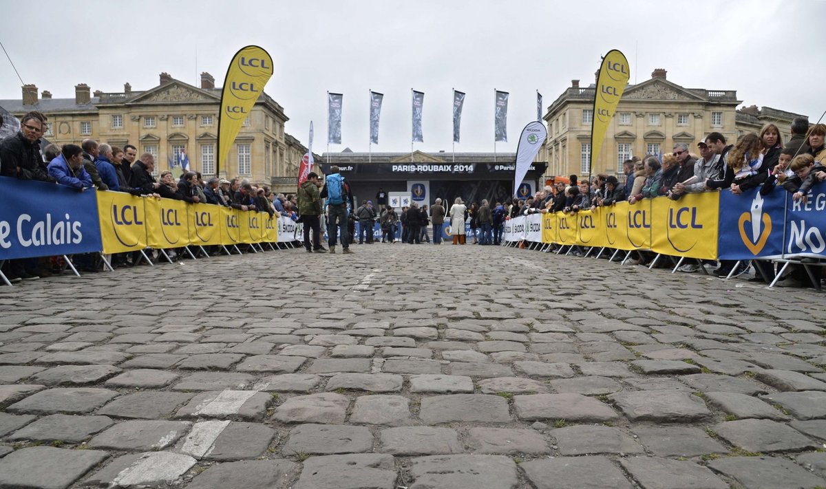 Legendaarne Paris-Roubaix võidusõit kulgeb osaliselt munakiviteedel