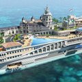 Streets of Monaco – tohutu jahtlaev on Monaco linnriigi väike koopia