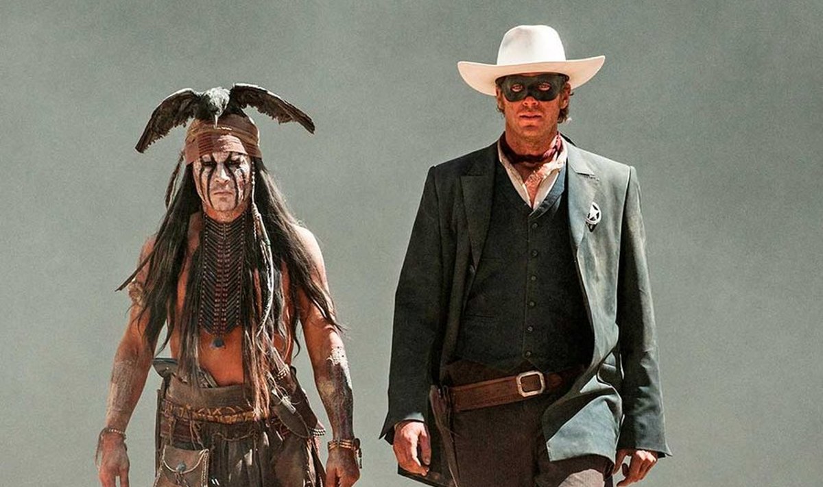 “Uljas ratsanik”: Johnny Depp ja Armie Hammer.