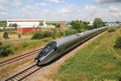 Alstomi kiirrong Tšehhi raudteel.