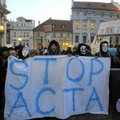 По рекомендации полиции протест против ACTA перенесен на площадь Вабадузе