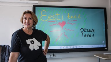 Moekunstnik Oksana Tanditil on uus amet: õpetan ukrainlastele eesti keelt, et neil oleks Eestis tulevik