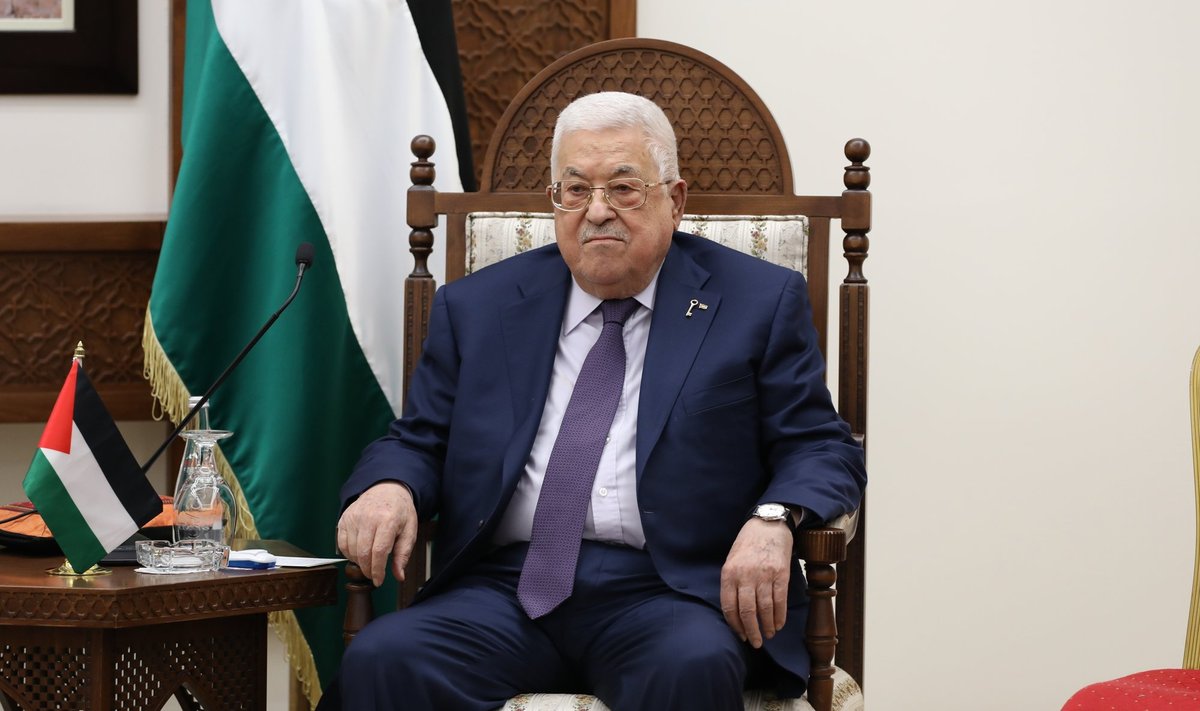 Palestiina president Mahmoud Abbas 