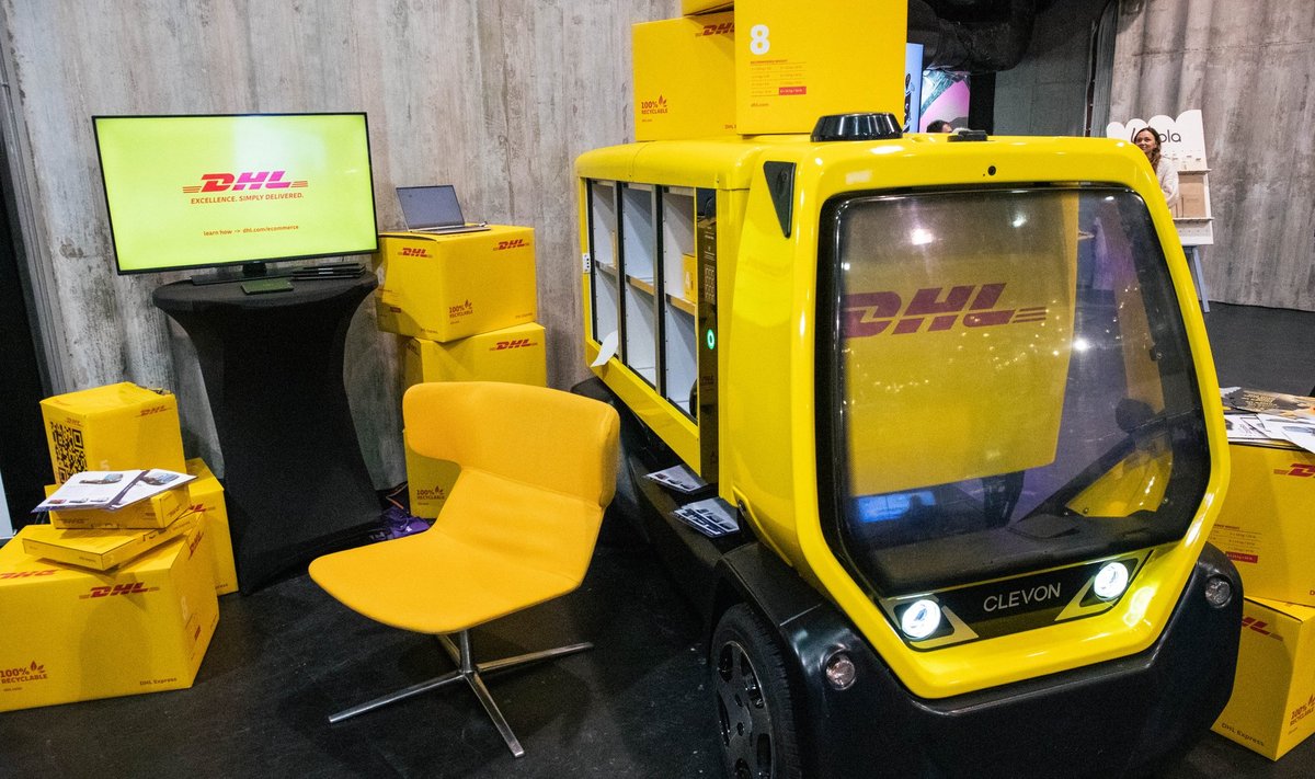 DHL-i ja Cleveroni robot Baltic E-Commerce Forumil 2023