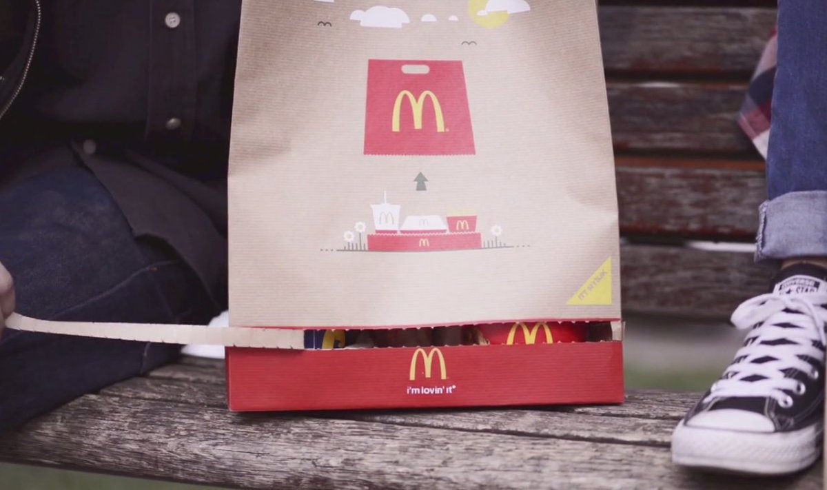 McDonald'si uus kott.