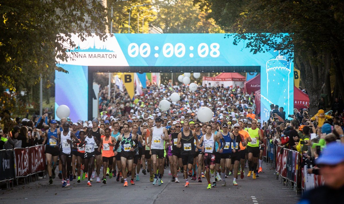 Tallinna Maratoni start