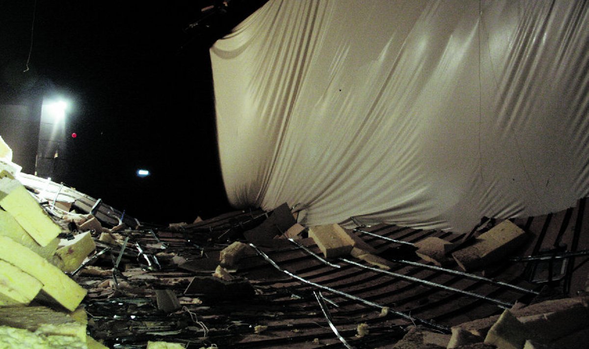 Ka mullu oktoobris Cinamoni kinosaalis toimunud varingus (pildil) ei saanud keegi õnneks vigastada.