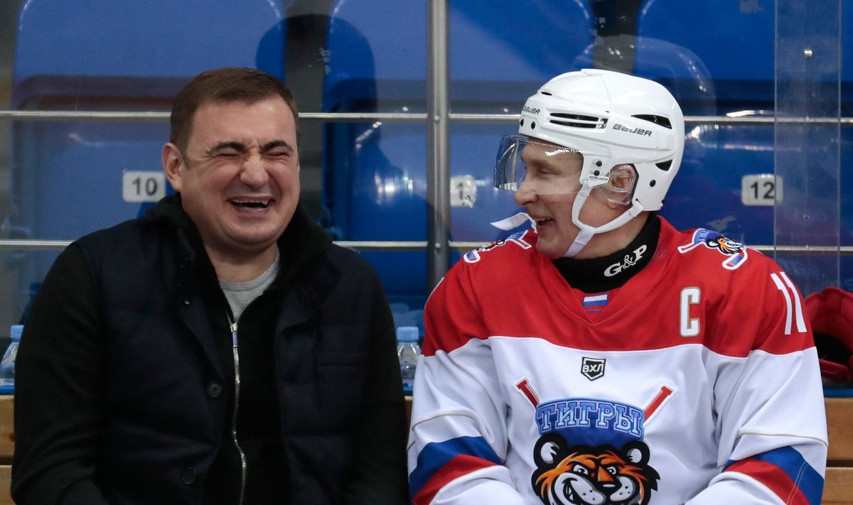 Aleksei Djumin ja Vladimir Putin