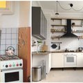 Remont stalinistlikus majas: köök enne ja pärast totaalset muutumist